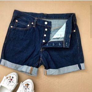 Levi’s Classic Shorts Original Denim Button Fly